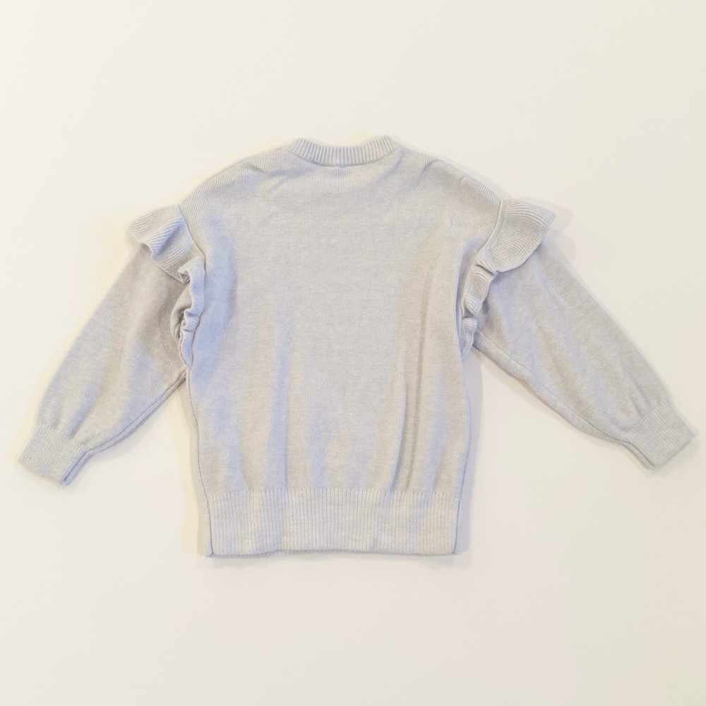 Zara 3-4T Ruffle Sweater - Picture 4 of 4